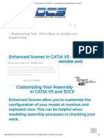 Enhanced Scenes in CATIA V5 - Customizing Views To Assemble and Compare