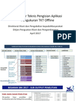 Prosedur Teknis Pengisian Aplikasi Pengukuran TKT Offline Sar15417