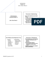 Pneumonia: Epidemiology: Pneumonia PHMPR-732 John A. Bosso, Pharm.D