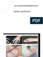 Anaesthesia Guidelines for Patients with Marfan Syndrome