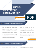 Anti Melanosis Property of Gracilaria SPP