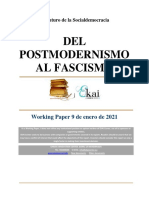 El Futuro de La Socialdemocracia. DEL POSTMODERNISMO AL FASCISMO