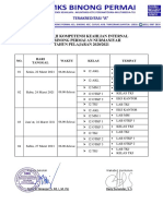 Jadwal Ukk Internal & Eksternal