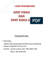 Perubahan Fisika Dan Kimia