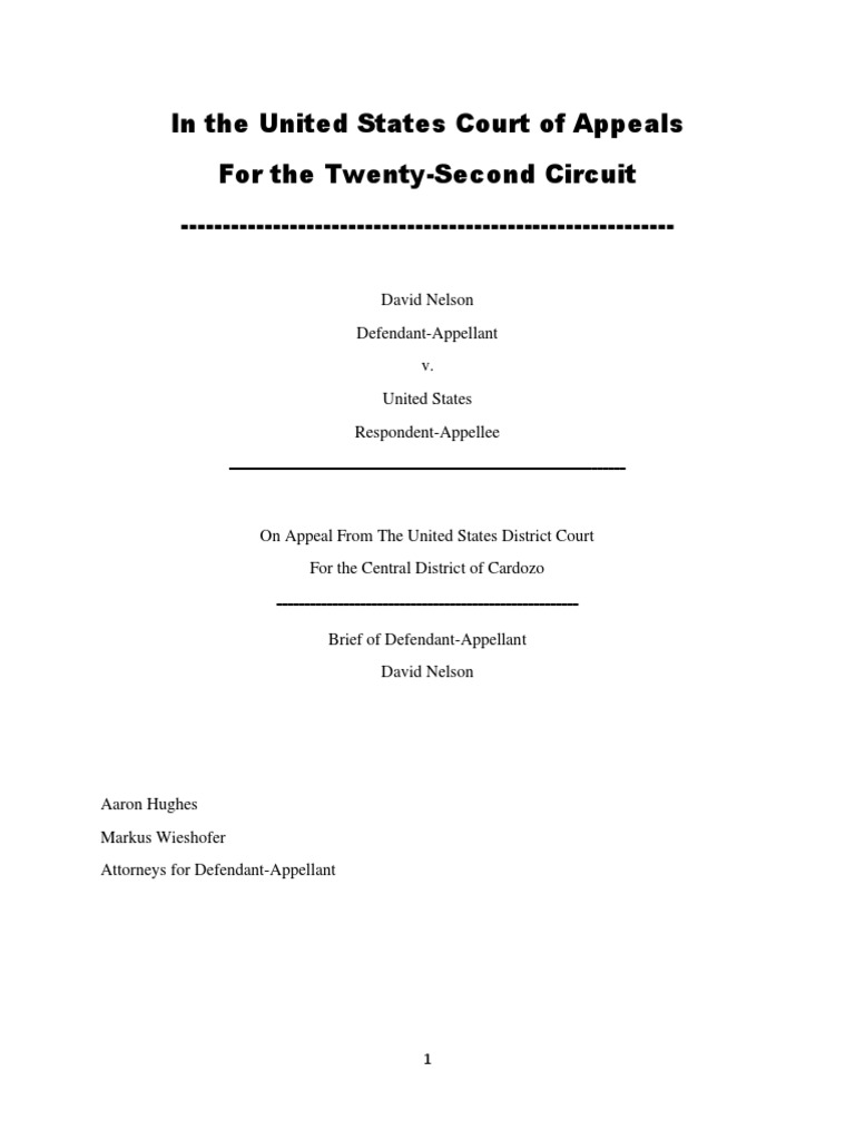 H&WFinal PDF Strickland V. Washington Ineffective Assistance Of