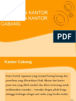 Hubungan Kantor Pusat Dan Cabang