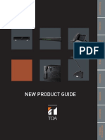 Publish Address System 5938 New Product Guide 2020 Brochure