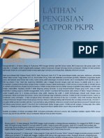 Soal Pengisian Catpor PKPR
