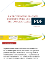 Curso la profesionalización TIC(primero)