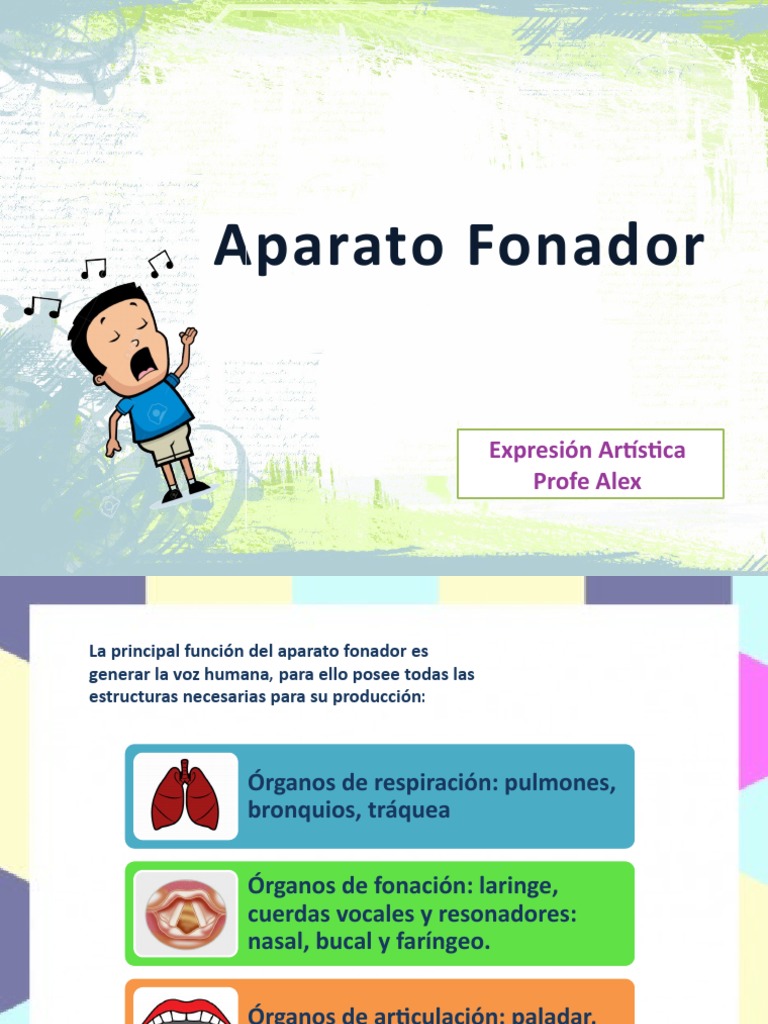 Estructura y Función del Aparato Fonador | PDF | Laringe | Voz humana