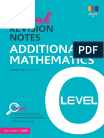 Topical Revision Notes Additional Mathematics O Level ( PDFDrive )