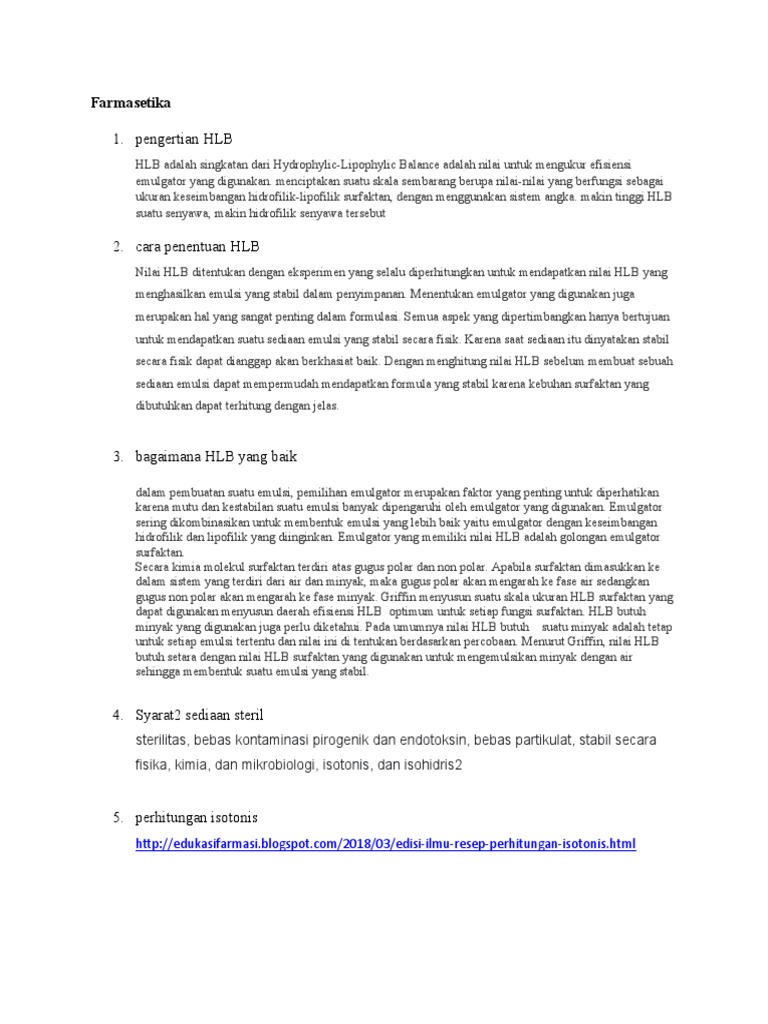 Farmasetika Farmakokimia | PDF