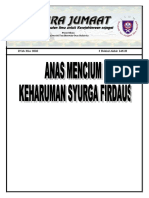 Anas Mencium Keharuman Syurga Firdaus