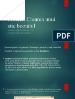 studiu individual creare unui dic boot