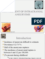 Management of Intracranial Aneurysm