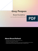 Grey Poupon Brand Guideline