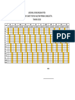 Jadwal Kunjungan IPCN Rumah Sakit 2018