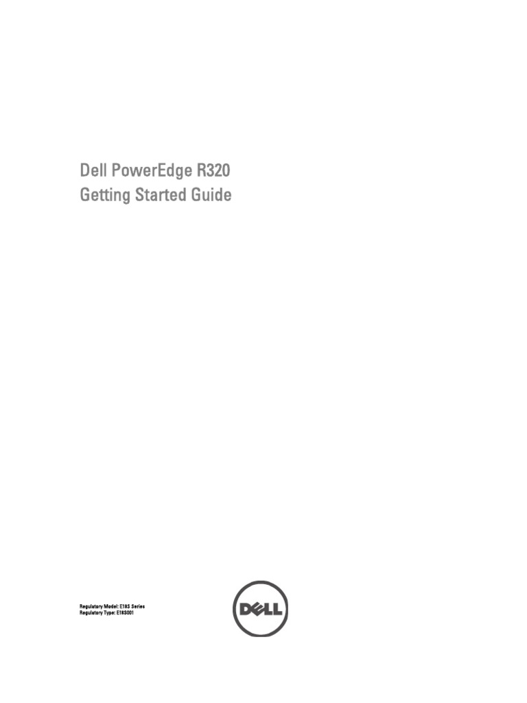 Poweredge-R320 - Setup Guide - En-Us | PDF | Advanced Micro Devices ...