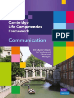 Communication: Cambridge Life Competencies Framework