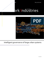 Etwork Ndustries: Intelligent Governance of Large Urban Systems