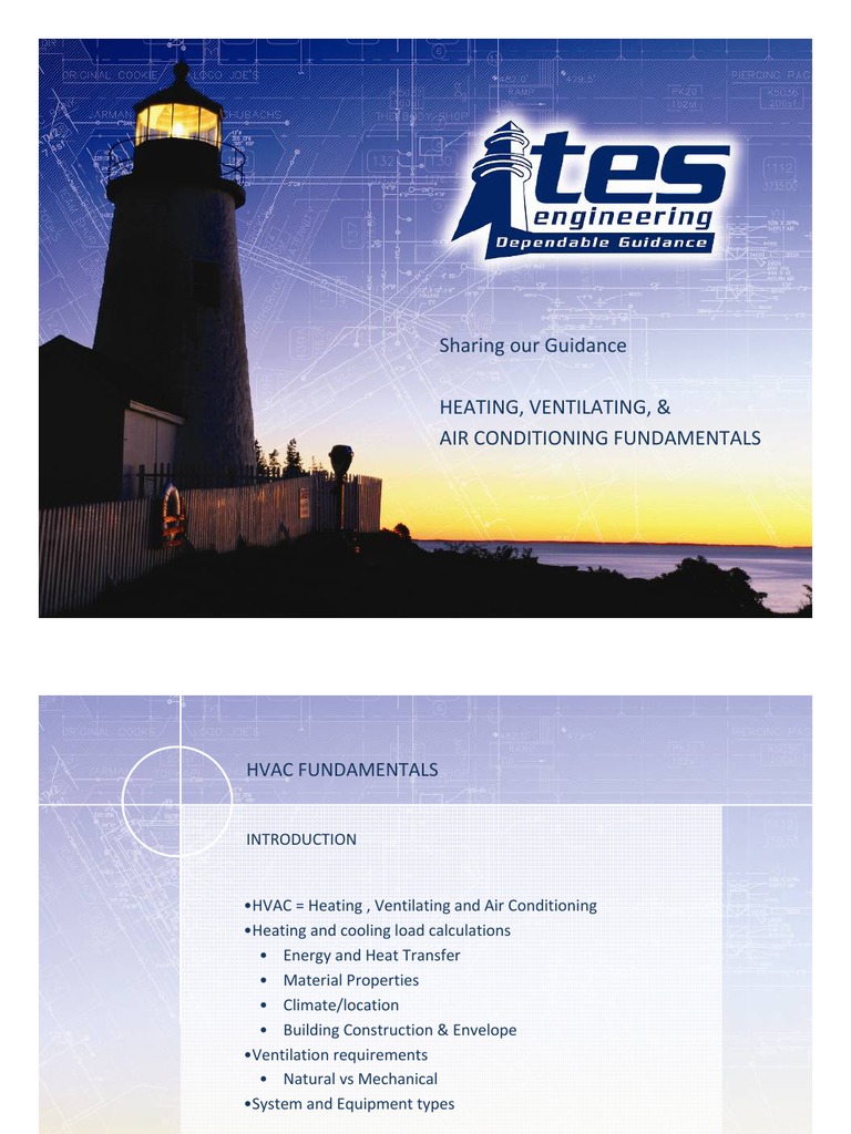 HVAC Fundamentals PDF Humidity Heat Pump