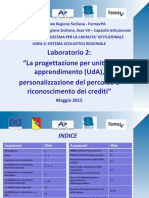 Approfondimento - La Progettazione Per Uda