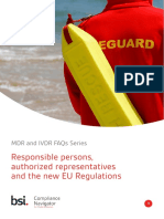 Responsible Persons Authorized Representatives and The New Eu Regulations Faqs