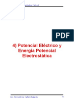 Cap 4 Potencial Eléctrico y Energía Potencial Electrostática