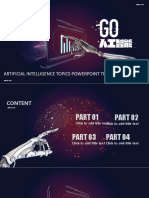 Artificial Intelligence Theme PowerPoint Templates