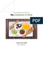 27 Simple Recipe Ebook Template in Microsoft Word