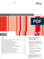 Dyslexia and Dyscalculia Screeners Digital: Sample Reports