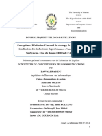 Etude de La QoS Et Conception D'une Application de Traitement Des KPI