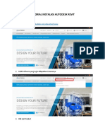 Petunjuk Instalasi Software REVIT AUTODESk