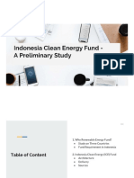 Indonesia Renewable Energy Fund -  A Preliminary Study (1)