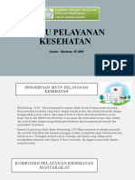 Pertemuan MG 2 - Mutu Pelayanan Kesehatan