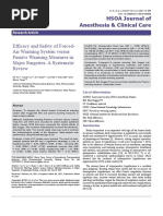 Efficacy and Safety of Forced Air Warming System Versus Passive Warming Measures in Major Surgeries A Systematic Review