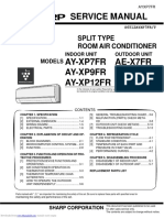 Service Manual: Split Type Room Air Conditioner