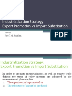 Import Sub Versus Export Promotion (Oct 2012)