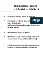 Informare, COVID19