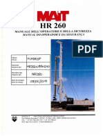 HR-260 (Manual do Operador e da Segurança)