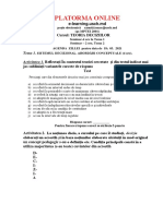 TD Agenda Zilei 18 03 2021 SEMINAR Tema 1,2 PDF