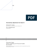 Granularity Adjustment For Basel II - Gordy 2007