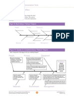 Appendix C - QI Implementation Tools Fishbone Cause and Effect Diagram