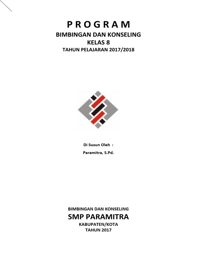 Contoh Program BK SMP Kelas 8 Sesuai Pop BK | PDF | Karier ...