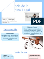 Historia de La Medicina Legal Presentacion Final