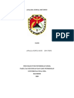 Analisis Jurnal Metopen Pengembangan & Eksperimen