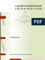 Manajemen Kemoterapi Pada Head & Neck Cancer