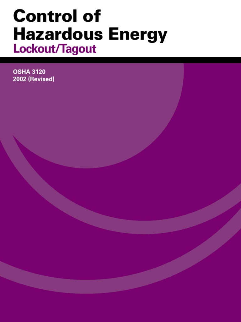 OSHA Lockout/Tagout Guidelines | PDF | Business | Technology & Engineering