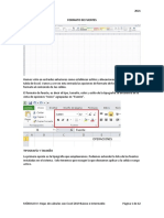 Fuentes, Alineaciones, Formato de Celda y Bordes