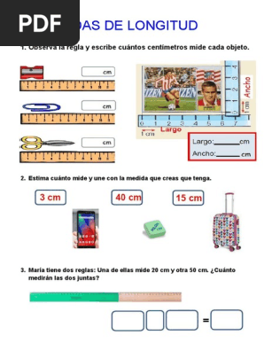 Cuanto Mide La Regla De Un Metro